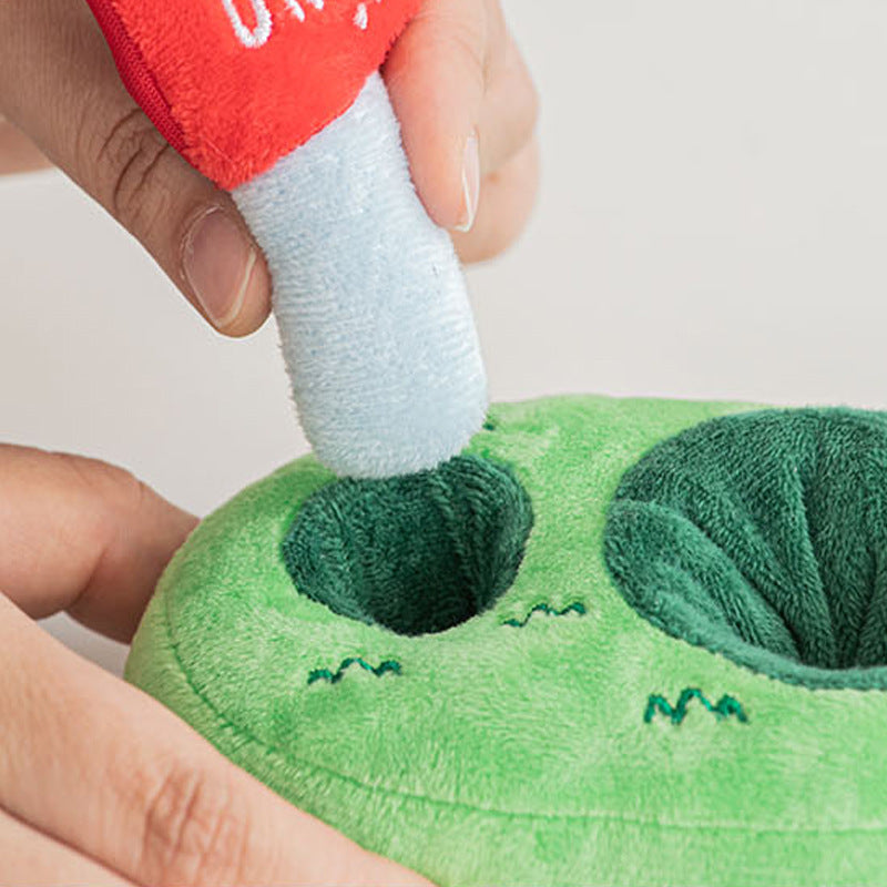 Snuffle Dog Golf Set Crinkle Plush Toy β Interactive Treat Dispensing Toy for Dogs, Encouraging Foraging & Reducing Boredom