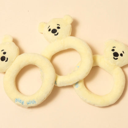 Chupete, biberón y sonajero interactivos de peluche: diversión para mascotas con chirridos y golosinas escondidas