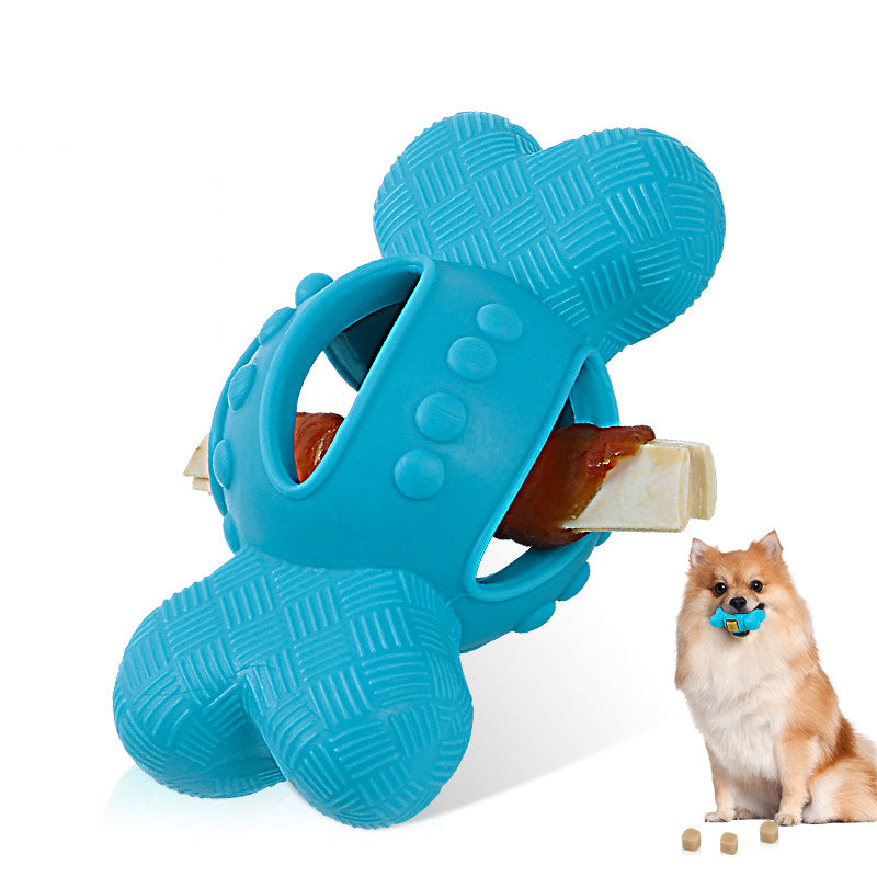 Durable Interactive Dog Chew Toy – TPR Puzzle Treat Dispensing Toy for Aggressive Chewers, Small & Medium Dogs