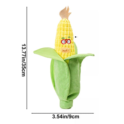 Interactive Snuffle Vegetable Dog Toy – Crinkle Sound, Treat Hiding & Soft Chew Fun