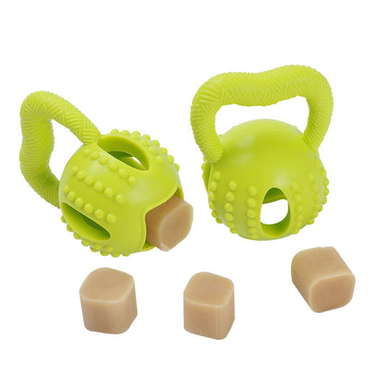 Durable Squeaky Latex Dog Ball – Soft & Chewable Toy for Dental Cleaning, Interactive Play & Fetch
