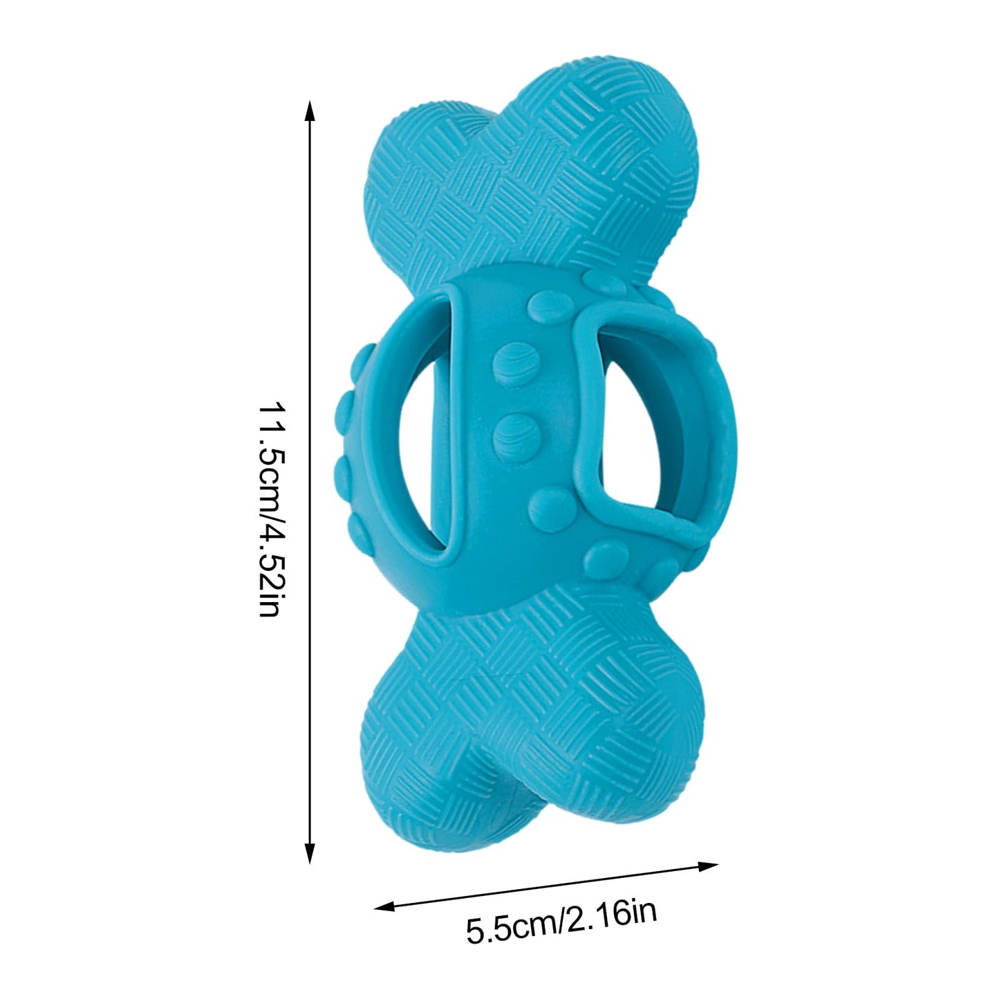 Durable Interactive Dog Chew Toy – TPR Puzzle Treat Dispensing Toy for Aggressive Chewers, Small & Medium Dogs